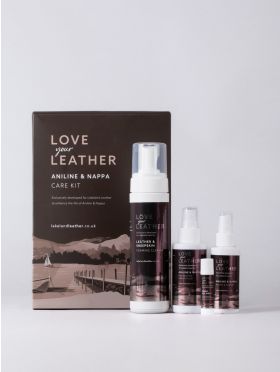 Aniline & Nappa Leather Care & Cleaning Kit