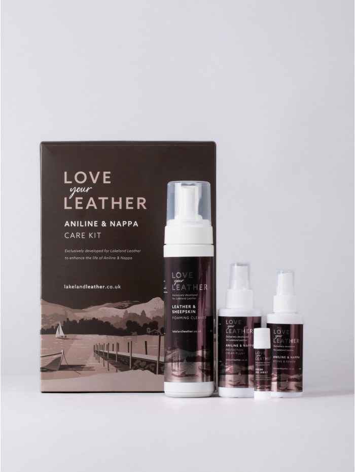 Aniline & Nappa Leather Care & Cleaning Kit